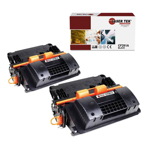 HP CF281A Black Toner Cartridge 2 Pack - Laser Tek Services
