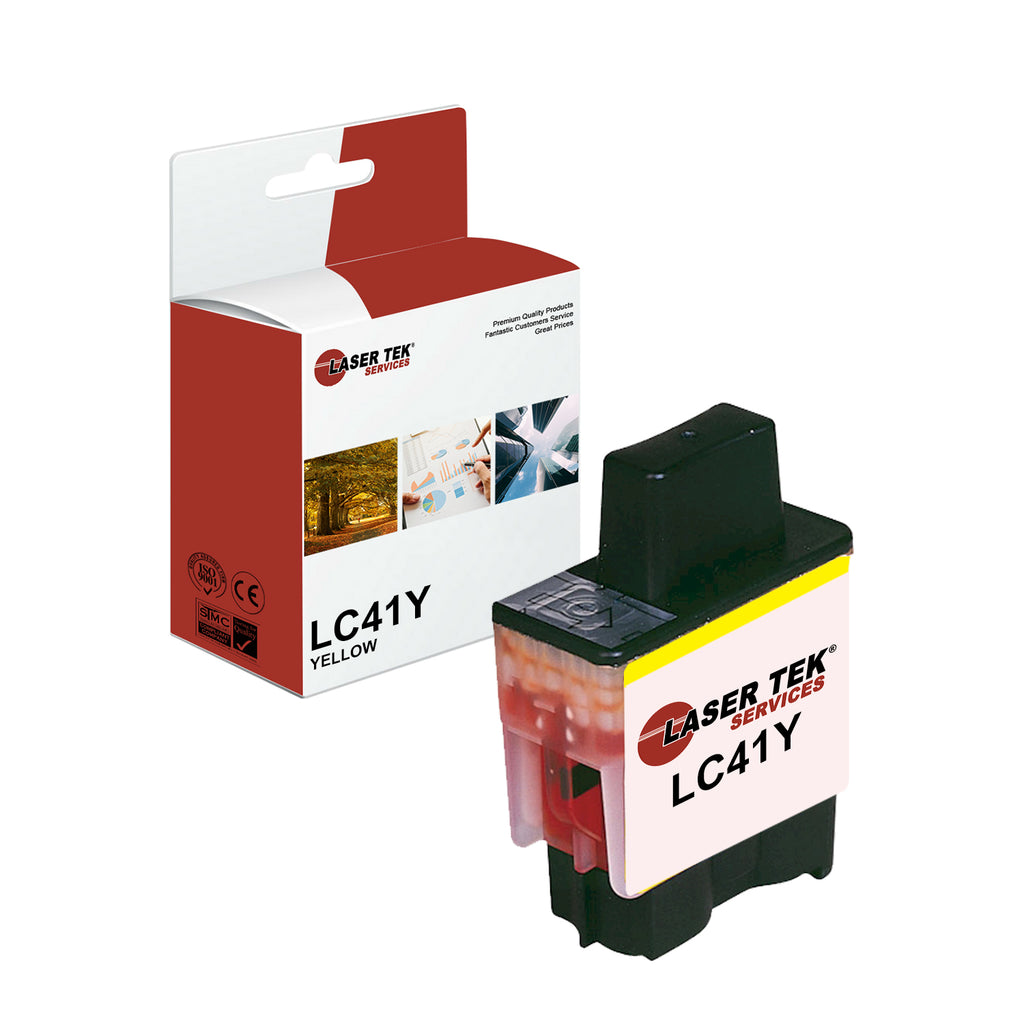 BROTHER LC41 LC41Y MFC3240C YELLOW OEM INK CARTRIDGE
