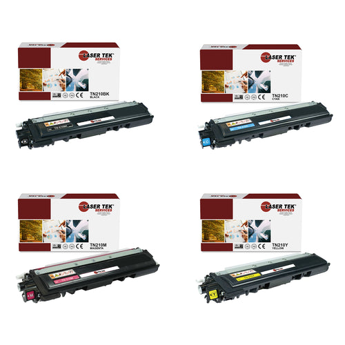 BROTHER TN-210 4 TONER CARTRIDGES - Laser Tek Services