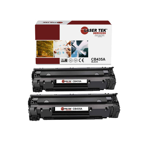 HP LASERJET CB435A 35A TONER CARTRIDGE 2 Pack - Laser Tek Services