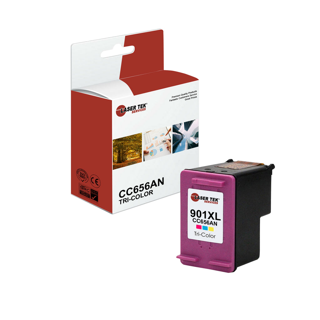 HP CC656AN (HP 901) REMANUFACTURED COLOR INK CARTRIDGE