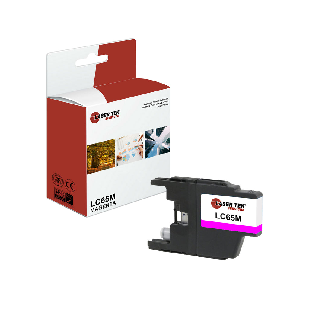 Brother LC65 LC65M MFC6490CW Magenta High Yield OEM Ink Cartridge