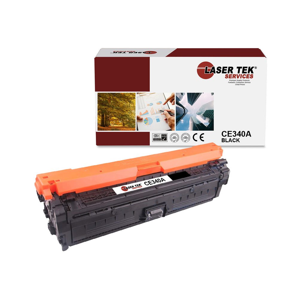 1 Pack Black Compatible 651A Toner Cartridge Replacement for the HP CE340A