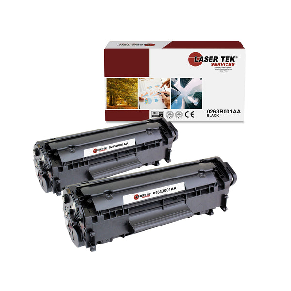 2 PACK CANON 104 FX-9 FX-10 CRG-104 HIGH YIELD TONER CARTRIDGE - Laser Tek Services