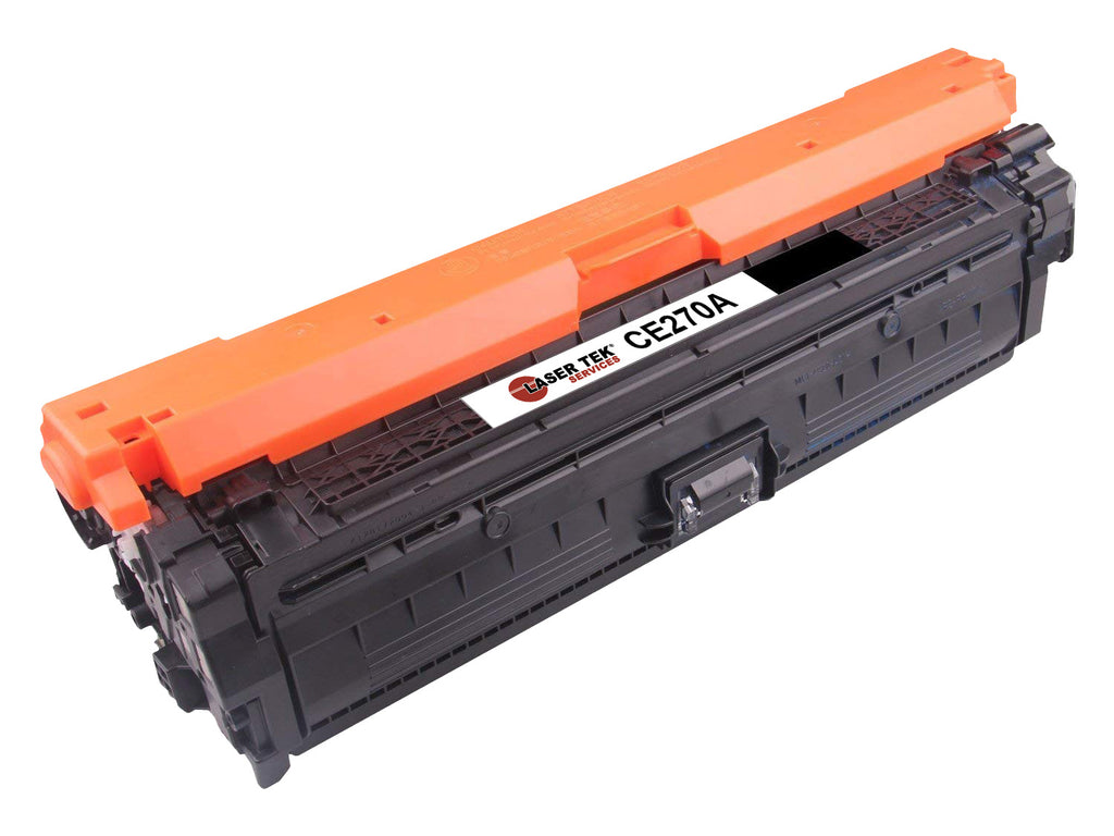 HP 650A CE270A Black Compatible Toner Cartridge | Laser Tek Services