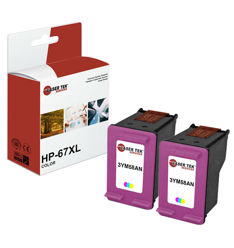 2 Pack Canon CL276XL Tri-Color HY Compatible Ink Cartridge