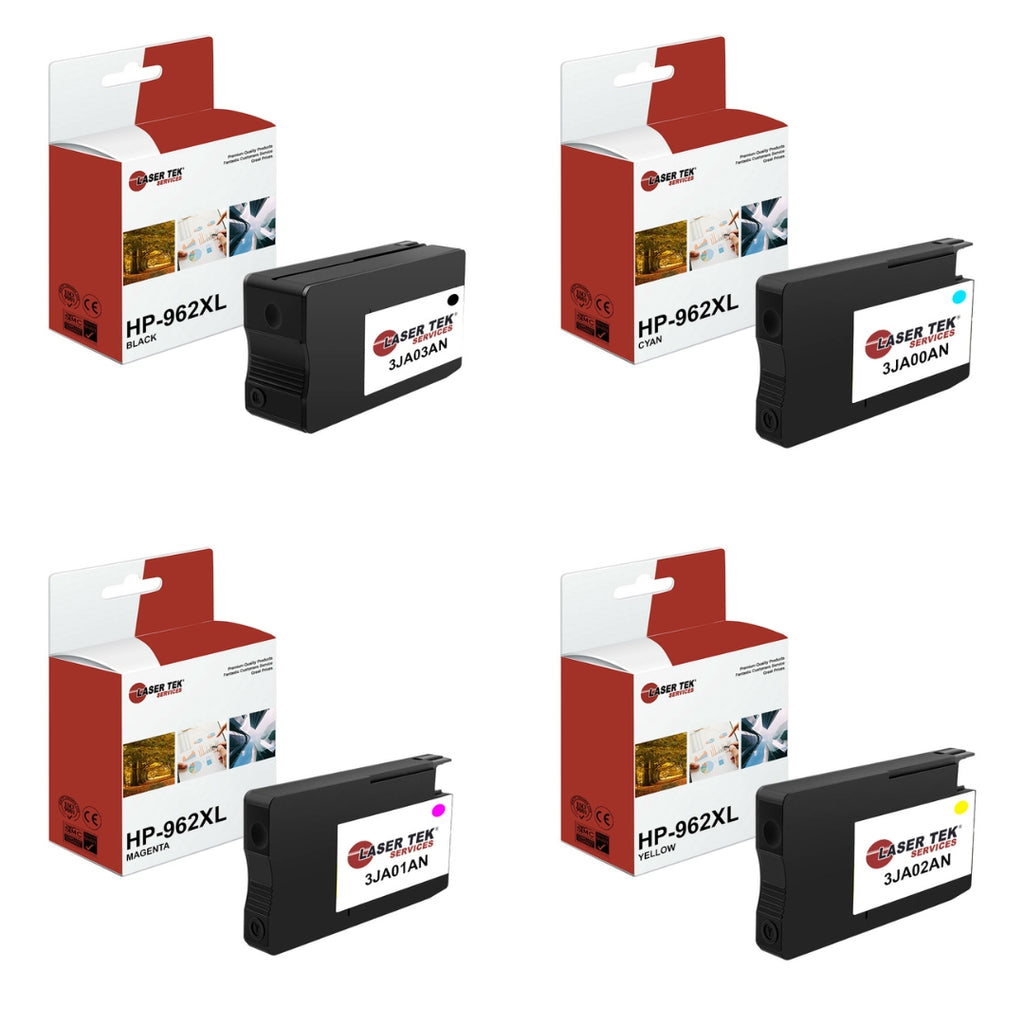 4 Pack HP 962XL BCYM HY Compatible Ink Cartridge
