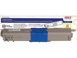 OKIDATA C330 C530 YELLOW TONER CARTRIDGE 3K OEM