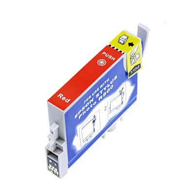 Epson T054720 Red Remanufactured Ink Cartridge