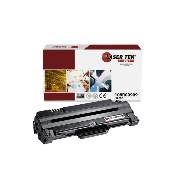Xerox 108R00909 Black Toner Cartridge 1 Pack - Laser Tek Services