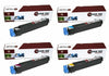 4 Pack Compatible C9650 Toner Cartridge Replacements for the Okidata 42918984, 42918983, 42918982, 42918981. (Black, Cyan, Magenta, Yellow)