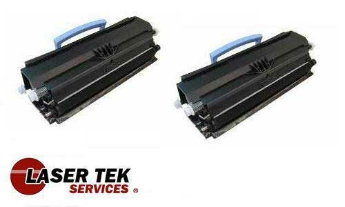 LEXMARK E250A21A 2 PACK BLACK TONER CARTRIDGE FOR E250 E250D E250DN E350