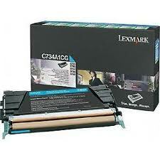Lexmark C73X 73X Returns Program Toner Cyan 6K OEM