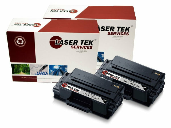 2 Pack Compatible Samsung MLT-D205E Extra High Yield Replacement Toner Cartridge for the Samsung ML-3712DW, ML-3712ND, SCX-5639FR, SCX-5739FW