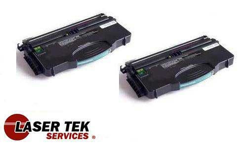 LEXMARK E120 E120N 12035SA 2 PACK BLACK REMANUFACTURED TONER CARTRIDGE