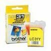BROTHER LC31 LC31Y MFC3220C YELLOW OEM INK CARTRIDGE