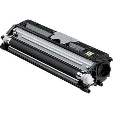 Konica Minolta QMS 1600 Black Toner Cartridge 1 Pack - Laser Tek Services