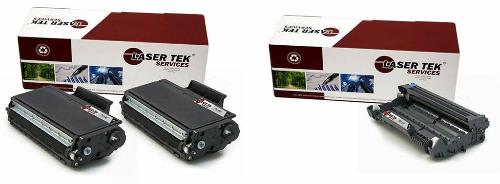 Brother TN580 Toner Cartridges DR520 Drum Unit - Laser Tek Services