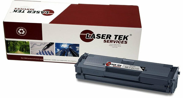 Black Compatible Samsung MLT-D111S Black High Yield Toner Replacement Cartridge for the Samsung Xpress M2020W, Xpress M2070FW