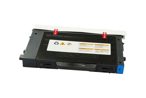SAMSUNG CLP-500 CLP-550 CLP-500D5C CYAN REMANUFACTURED TONER CARTRIDGE