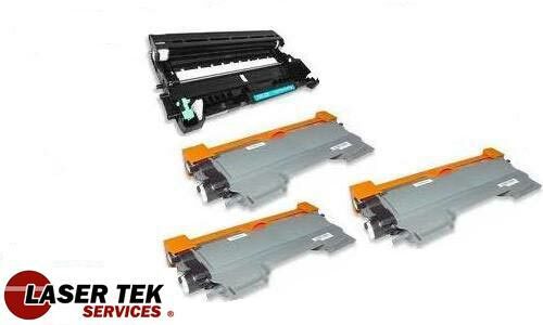 3 REMANUFACTURED BROTHER TN450 CARTRIDGES AND 1 DR420 REMANUFACTURED DRUM