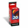 Lexmark No20 Color Inkjet Cartridge OEM