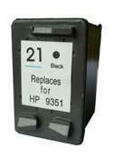 1 PACK HP 21 C9351AN BLACK REMANUFACTURED INK CARTRIDGE COMPATIBLE WITH HP DESKJET 3920 OFFICEJET 4315V 4315XI, PSC1410XI 1417