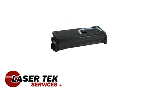 Black Remanufactured Toner Cartridge for the Kyocera TK-552 TK552 TK-552BK TK55