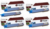 Okidata 43459304 43459303 43459302 43459301 Toner Cartridge 5 Pack - Laser Tek Services