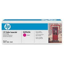 HP COLOR LASERJET Q3963A 2550 SERIES MAGENTA OEM TONER CARTRIDGE