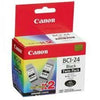 Canon BCI24 Black Ink Twin Pack OEM