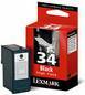 Lexmark No 34 Black Ink Cart OEM