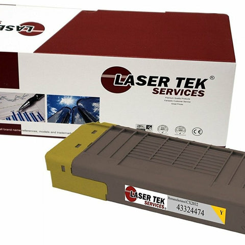 Okidata 43324474 Yellow Toner Cartridge 1 Pack - Laser Tek Services