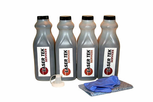 4 Pack HP CE505A and CE505X Black Toner Refill with reset chips for the HP P2035 and P2055