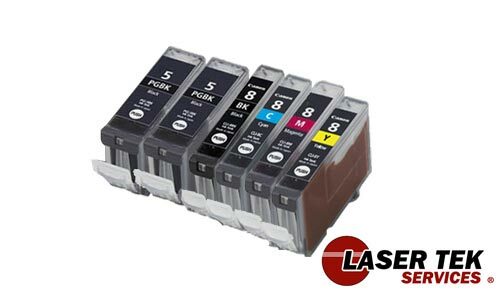 Canon PGI-5 CLI-8 Ink Cartridge 6 Pack - Laser Tek Services