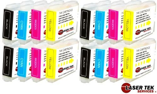 16 PRINTER INK CARTRIDGE FOR BROTHER LC51 DCP-130C MFC-240C MFC-845CW MFC-8