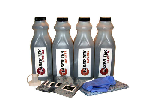 SAMSUNG ML-2550 ML-2551 ML-2552 4 PACK TONER REFILL WITH CHIPS