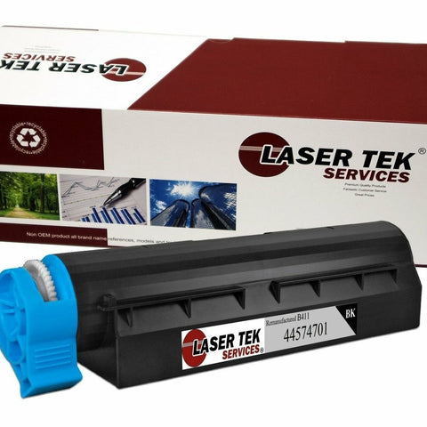 Okidata 44574701 Black Toner Cartridge 1 Pack - Laser Tek Services