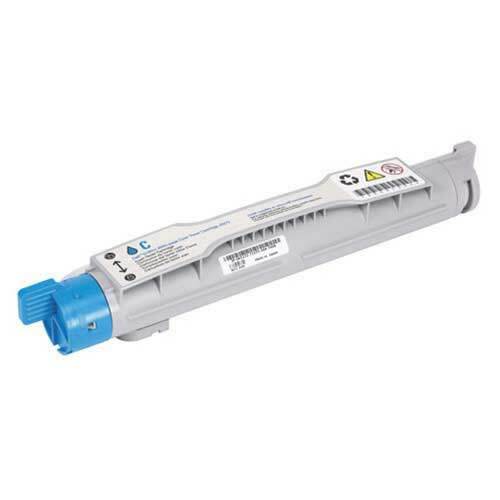 DELL 5100 5100CN CYAN HIGH YIELD REMANUFACTURED TONER CARTRIDGE - Laser Tek Services