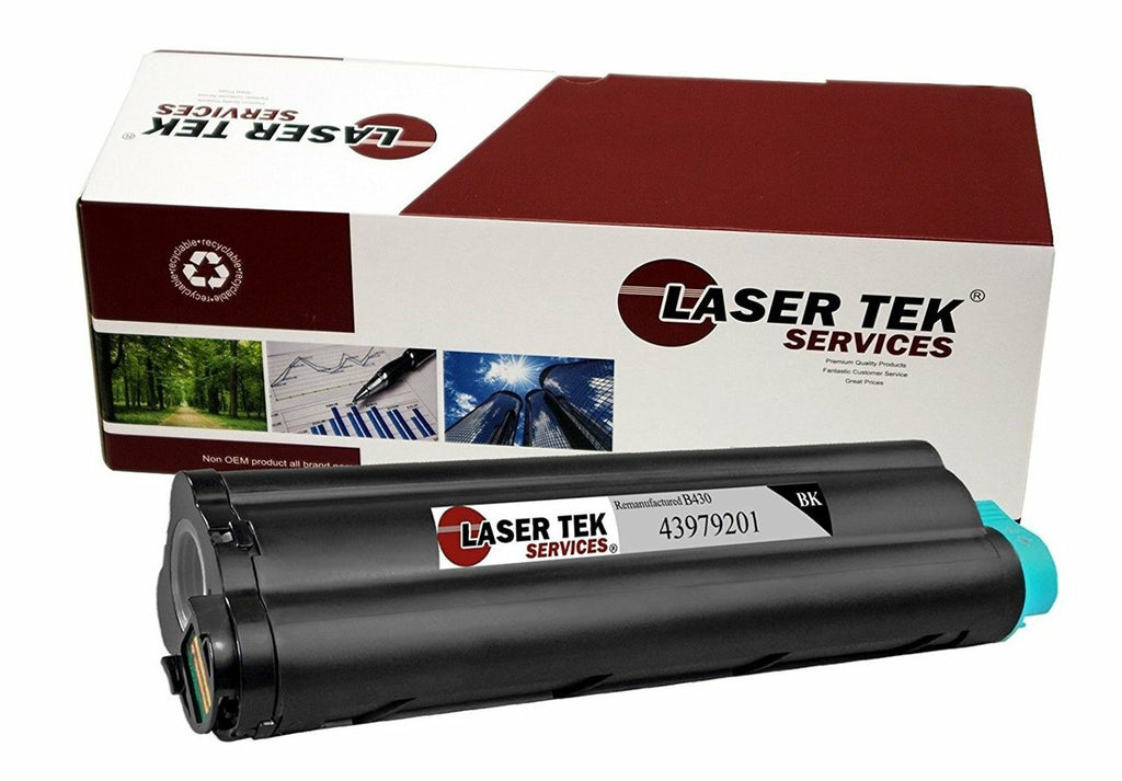 Okidata 43979201 Black Toner Cartridge 1 Pack - Laser Tek Services