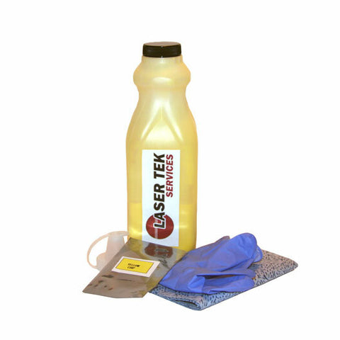 HP COLOR LASERJET 5500 5550 5500N YELLOW TONER REFILL WITH CHIPS