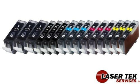 15 PK PGI-5BK CLI-8 COLOR INK SET FOR CANON PIXMA IP3300 IP4300 IP4500 MP52