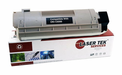 OKIDATA C8800 C8800DN 43487736 BLACK TONER CARTRIDGE