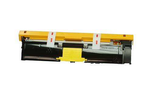 KONICA MINOLTA QMS 2400 1710587-005 YELLOW REMANUFACTURED TONER CARTRIDGE