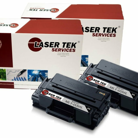 2 Pack Compatible Samsung MLT-D205L High Yield Replacement Toner Cartridges for the Samsung ML-3312ND, ML-3712DW, ML-3712ND, SCX-4835FD, SCX-4835FR, SCX-5639FR, SCX-5739FW