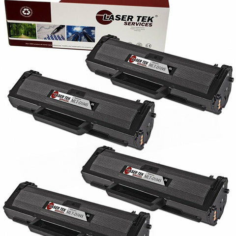 Samsung MLT-D104S Black Toner Cartridges 4 Pack - Laser Tek Services