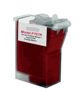 PITNEY BOWES 797-0 K700 REMANUFACTURED RED POSTAL INK CARTRIDGE