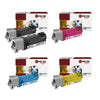 5 Pack Compatible Phaser 6125 Toner Cartridge Replacements for the Xerox 106R01334, 106R01331, 106R01332, 106R01333 (2 Black, Cyan, Magenta, Yellow)