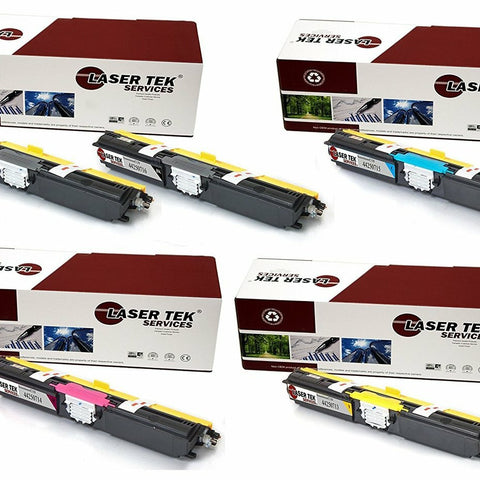 Okidata 44250716 44250715 44250714 44250713 Toner Cartridge 5 Pack - Laser Tek Services