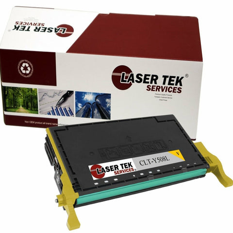 SAMSUNG CLP-620ND CLP-670ND CLT-Y508L YELLOW TONER CARTRIDGE -  Laser Tek Services